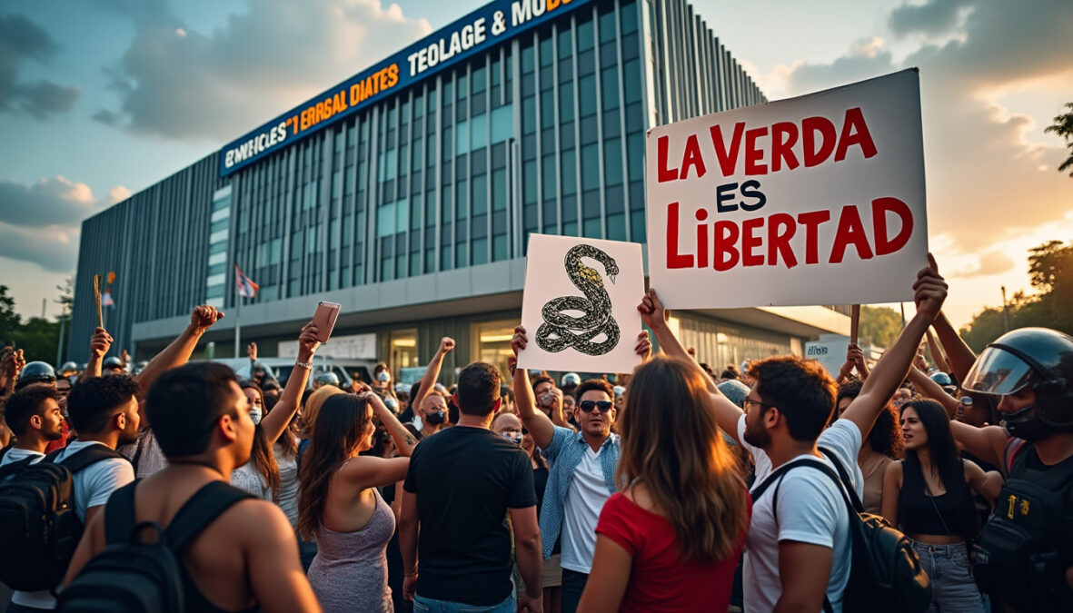 en serbie, des manifestants s'élèvent contre la corruption en interrompant les émissions de la radio-télévision nationale, témoignant de leur détermination à promouvoir la transparence et la justice dans le pays.