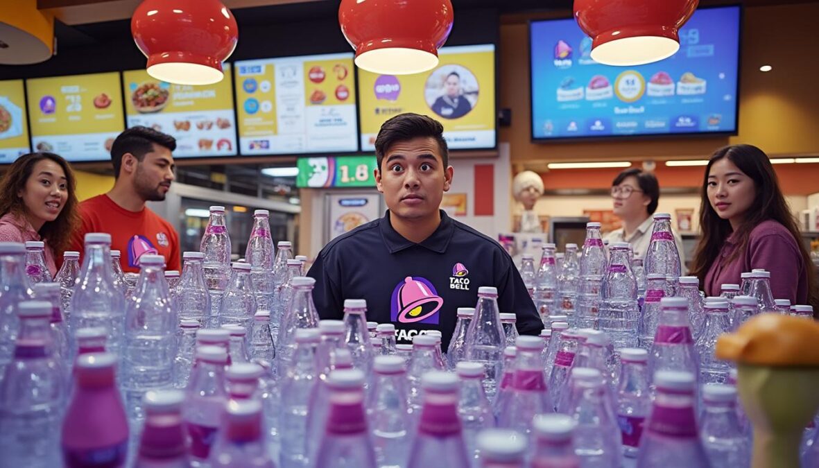 découvrez comment l'intelligence artificielle de taco bell fait face à des commandes surprenantes, comme la demande de 18 000 verres d'eau, révélant les défis et limites de l'automatisation dans la restauration rapide.