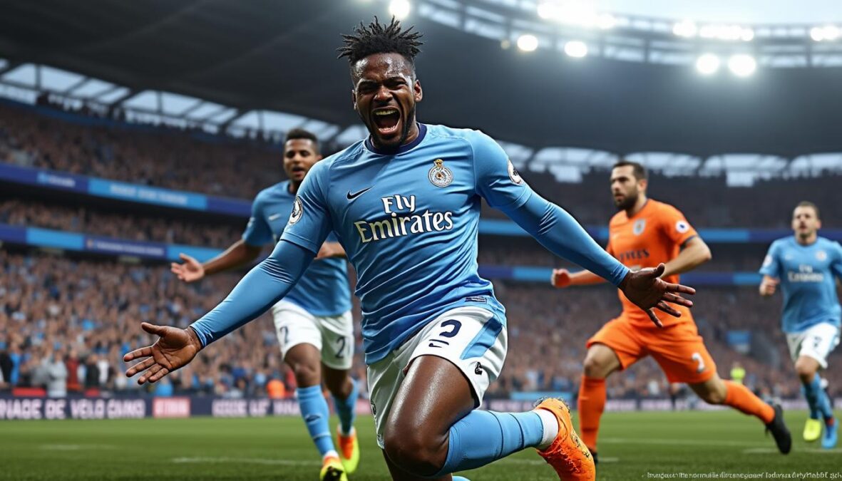 découvrez la célébration pleine d'humour d'elye wahi après son pénalty réussi au vélodrome, taquinant l'om avec une confiance retrouvée.