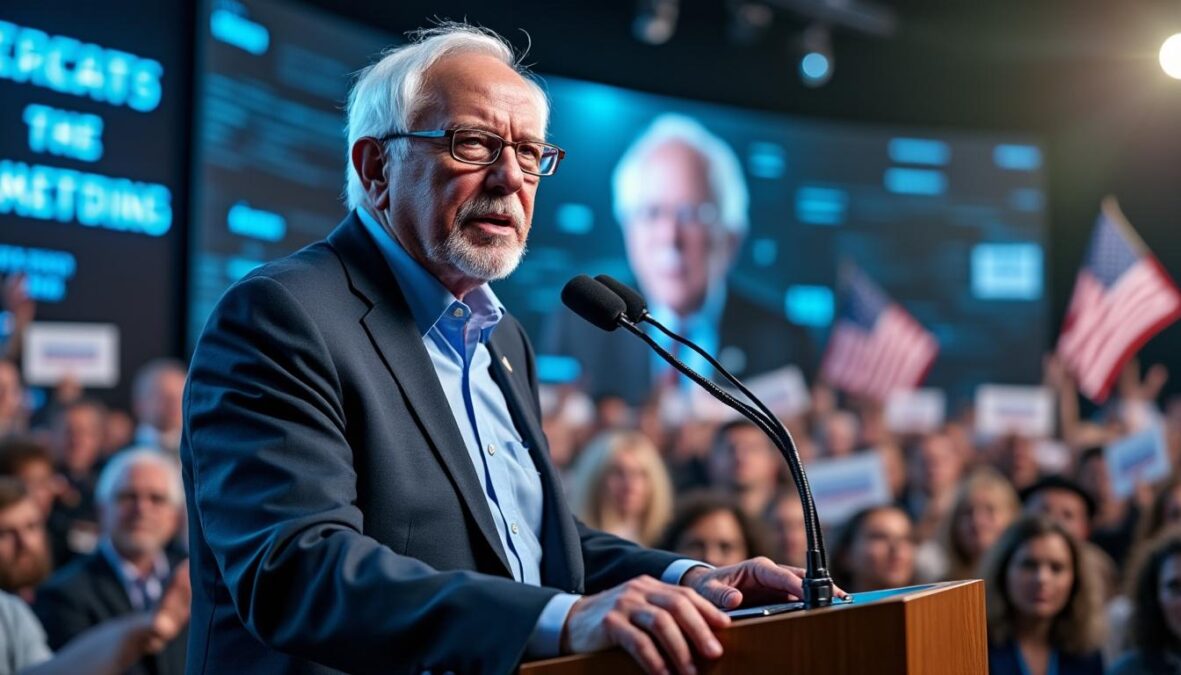 découvrez le dilemme de sam altman, figure de l'intelligence artificielle, pris entre ses grandes ambitions technologiques et un discours engagé proche de celui de bernie sanders.