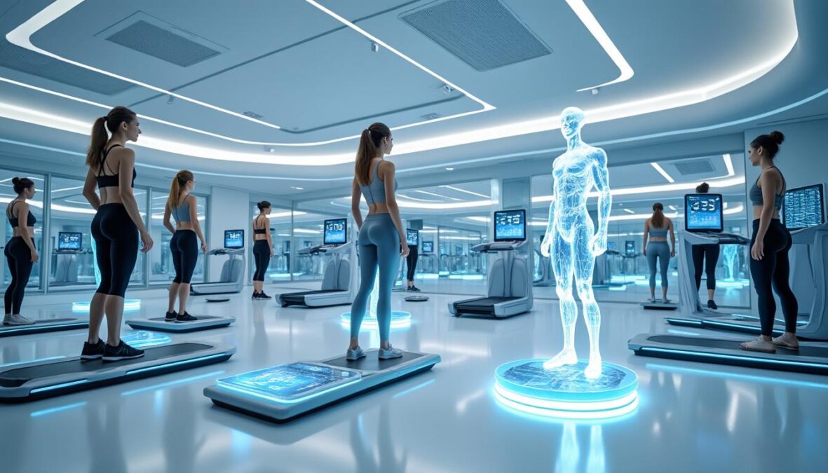 découvrez mon expérience dans une salle de sport innovante où l'intelligence artificielle conçoit des entraînements personnalisés pour des résultats optimaux.