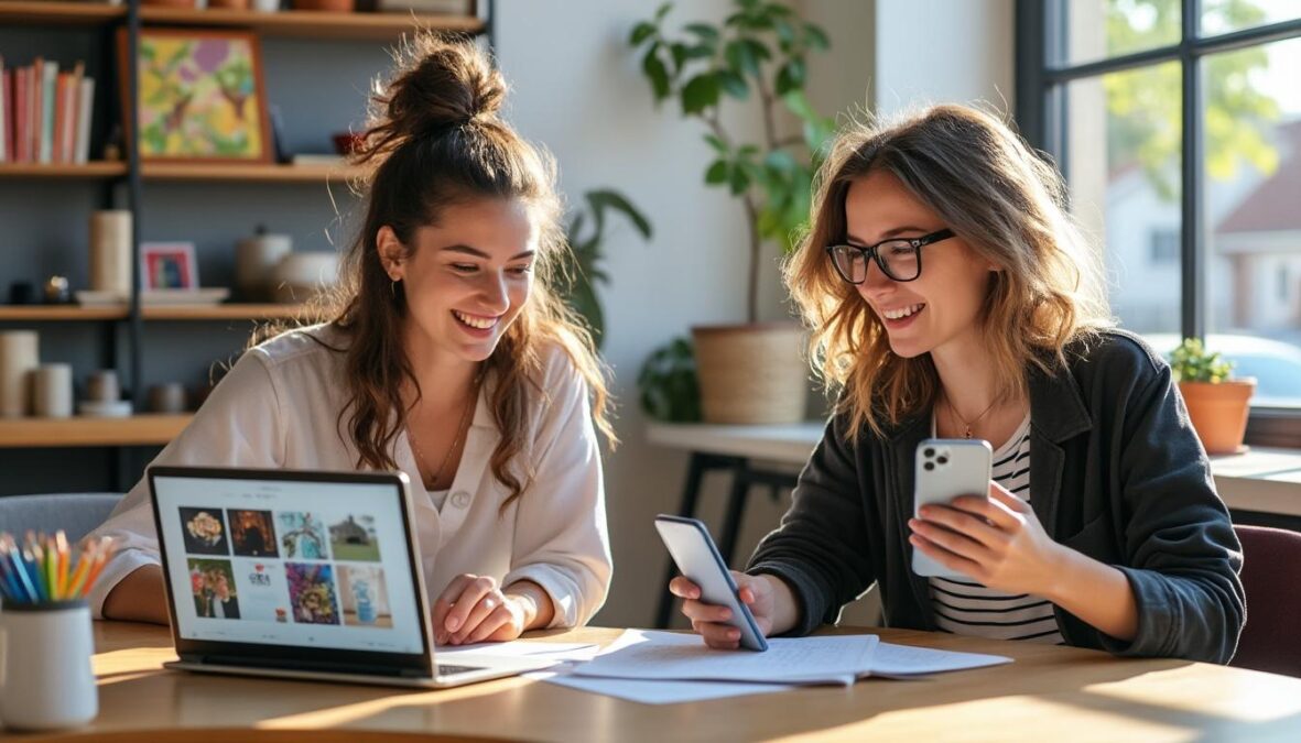 deux étudiantes de vannes créent un média culturel innovant, dynamisant les réseaux sociaux avec du contenu original et engagé.