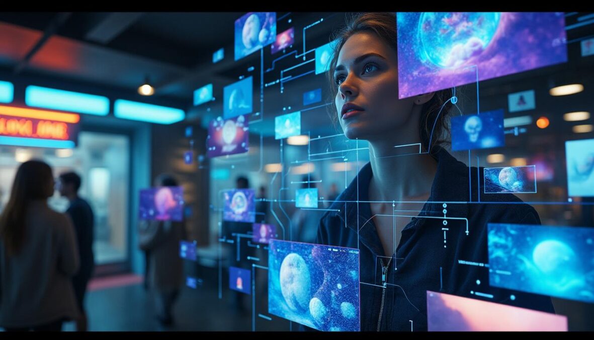 découvrez en 2029 un réseau social innovant qui transforme vos rêves en vidéos partagées, jusqu'à ce que la réalité prenne un tournant inattendu.
