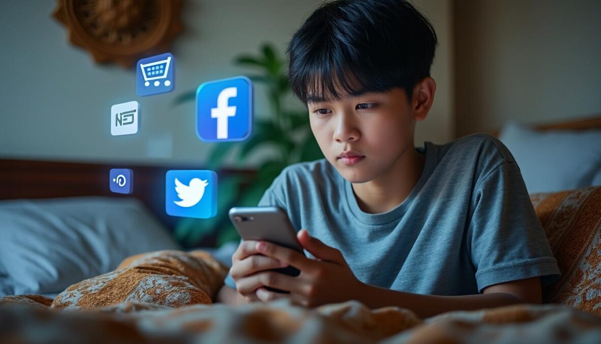 l'indonésie envisage d'interdire le commerce en ligne aux moins de 16 ans, suite aux récentes restrictions imposées sur l'utilisation des réseaux sociaux pour protéger les jeunes utilisateurs.