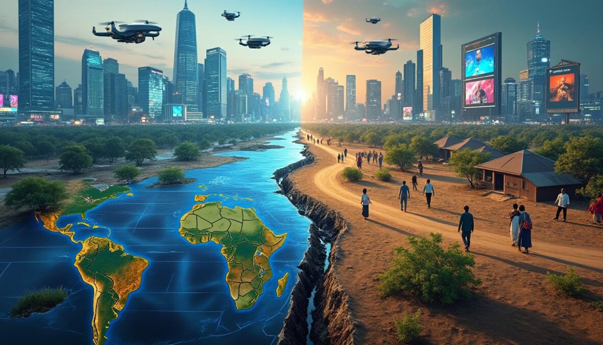 découvrez comment microsoft met en avant l'écart croissant d'adoption de l'intelligence artificielle entre les pays riches et les pays en développement, soulignant les défis et opportunités liés à cette technologie révolutionnaire.