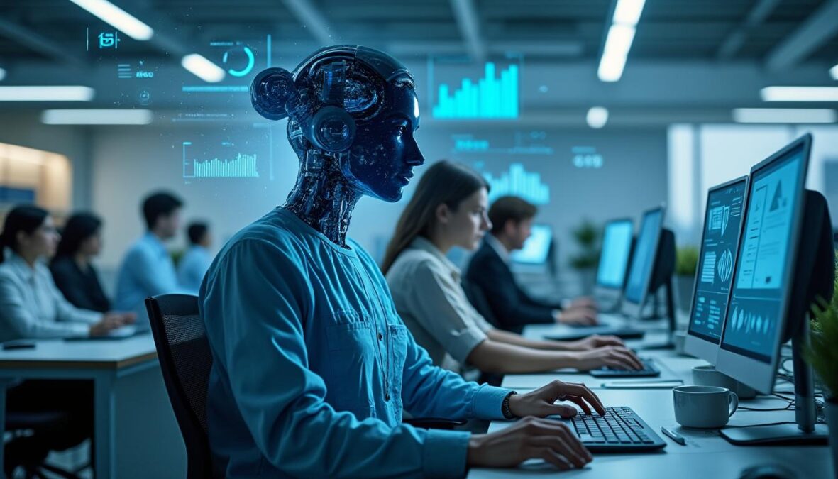 découvrez les enjeux majeurs de l'avenir des employés de bureau face aux avancées technologiques. analyse approfondie des risques d'obsolescence pour les cols blancs dans les cinq prochaines années.