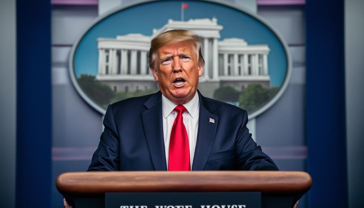 trump critique vivement la réaction de téhéran à son initiative de paix, la qualifiant de « totalement inacceptable ».
