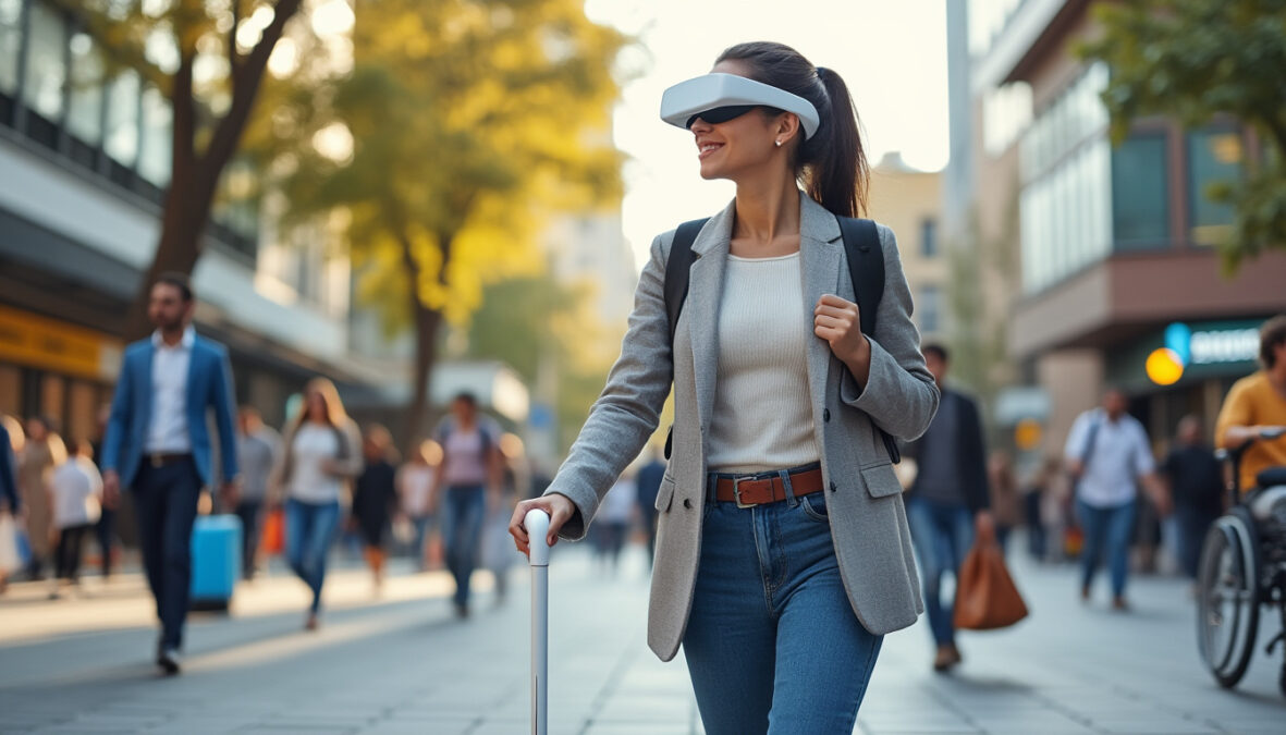 découvrez comment l'intelligence artificielle et les technologies innovantes améliorent et transforment le quotidien des personnes malvoyantes, en offrant de nouvelles solutions d'autonomie et d'inclusion.