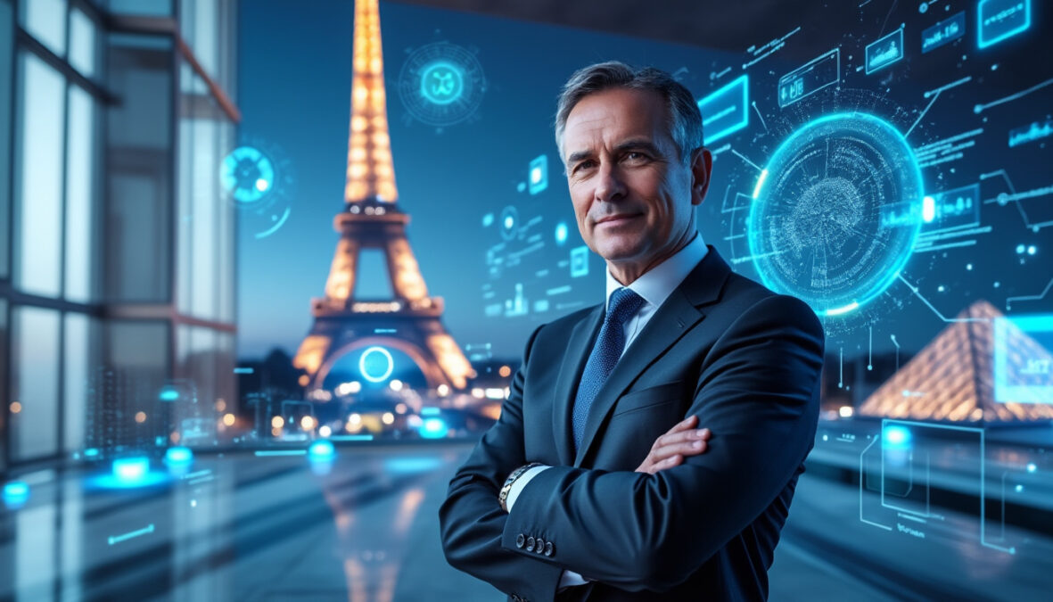 gabriel attal souligne le rôle clé de la france comme leader potentiel dans la révolution numérique grâce à l'intelligence artificielle.