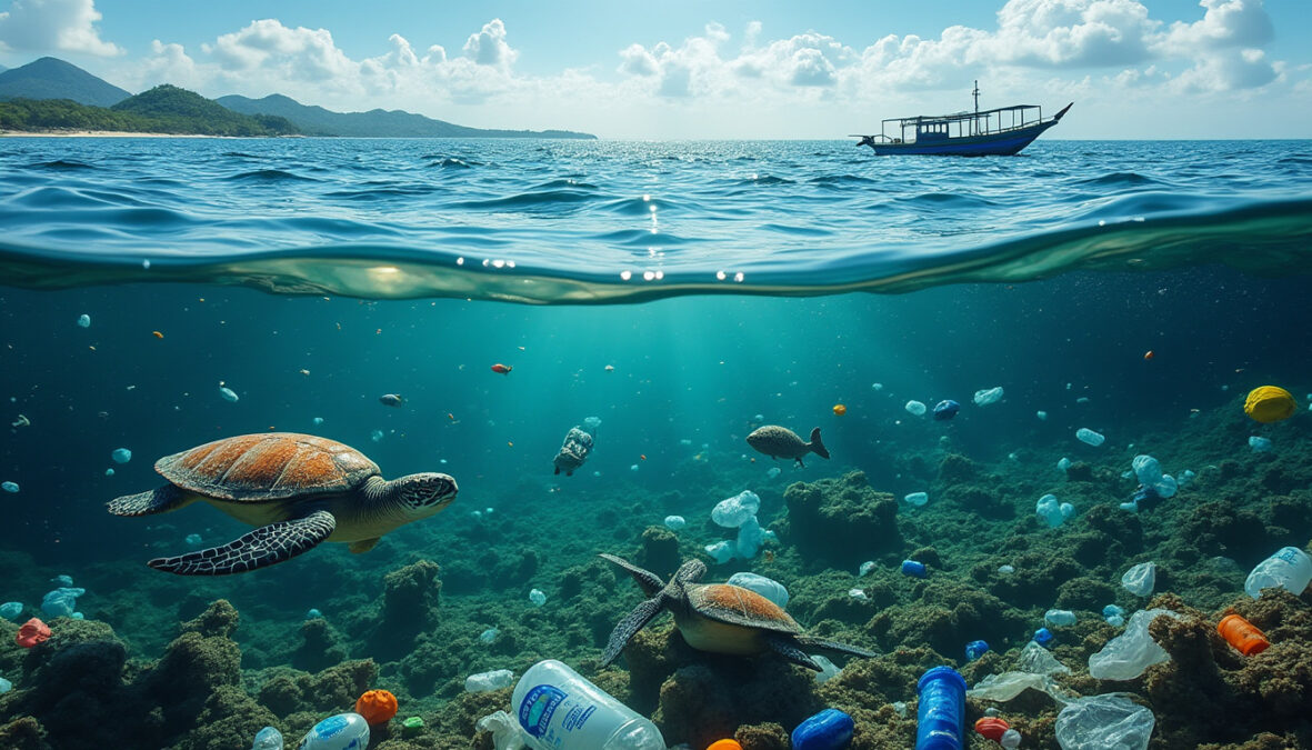 découvrez les vérités inquiétantes derrière les chiffres alarmants du plastique en mer aux philippines, en malaisie et en inde, et leurs impacts sur l'environnement marin.