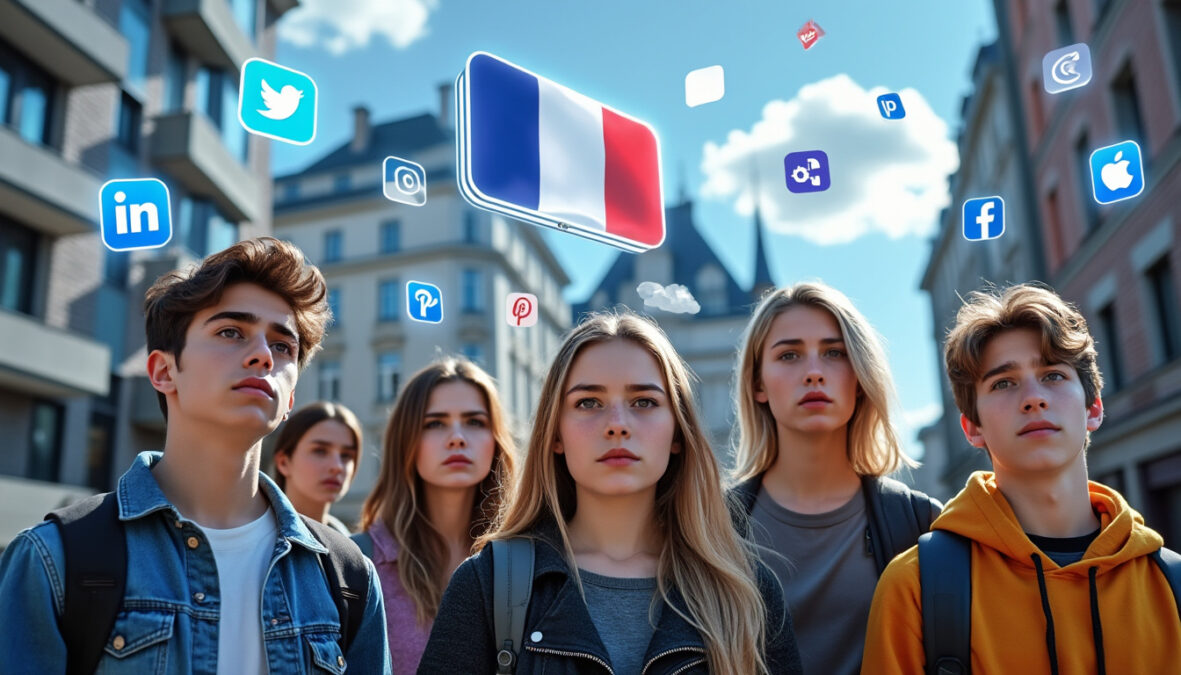 la france propose une mesure unique en europe visant à interdire l'accès aux réseaux sociaux aux moins de 15 ans pour protéger les jeunes utilisateurs.