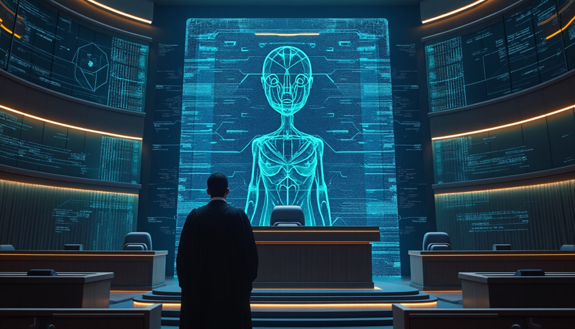 découvrez comment l'intelligence artificielle transforme le pouvoir décisionnel, déplaçant l'autorité des juges humains vers des algorithmes autonomes.