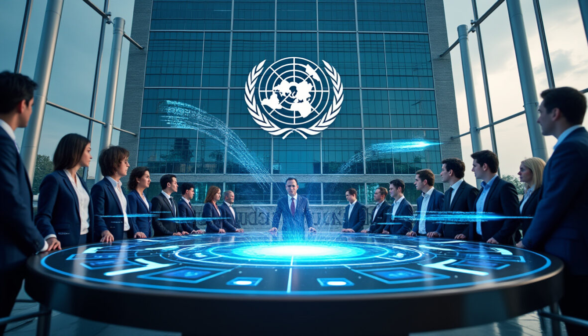 l'onu appelle à une régulation mondiale de l'intelligence artificielle pour garantir un avenir sûr et éthique pour l'humanité face aux défis technologiques.