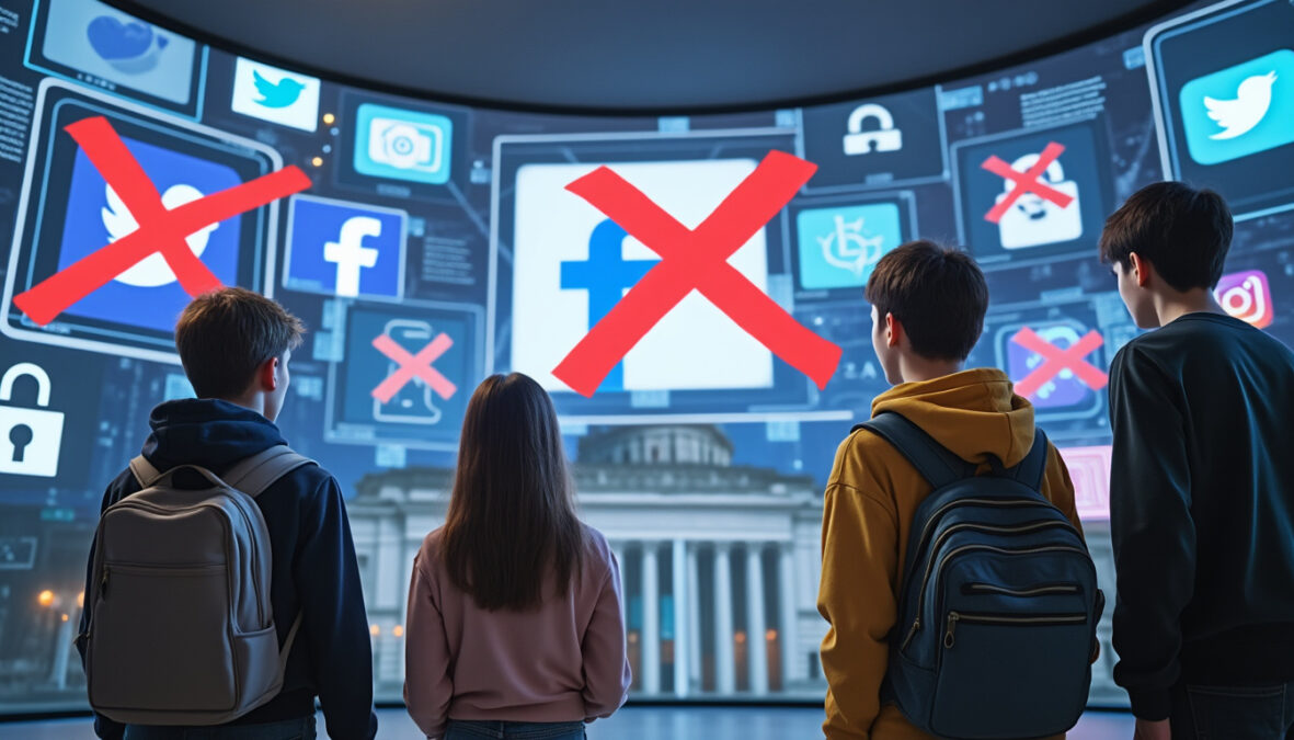 découvrez quelles plateformes de réseaux sociaux seront interdites aux moins de 15 ans et la date d'entrée en vigueur de cette nouvelle mesure pour protéger les jeunes utilisateurs.