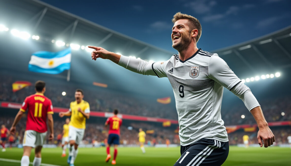 toni kroos célèbre la victoire éclatante de l'espagne tout en soulignant la performance de l'argentine : « c'est le football qui triomphe ».