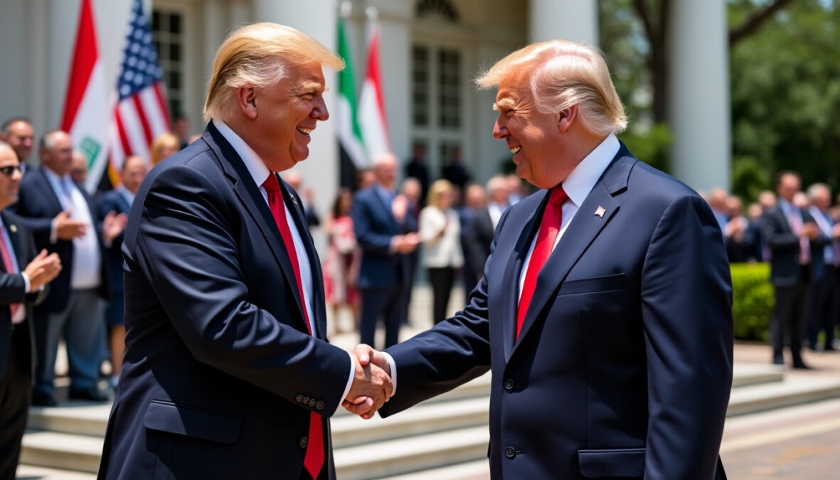 découvrez comment donald trump reçoit avec faste le nouveau premier ministre irakien, marquant un moment clé dans les relations diplomatiques entre les états-unis et l'irak.