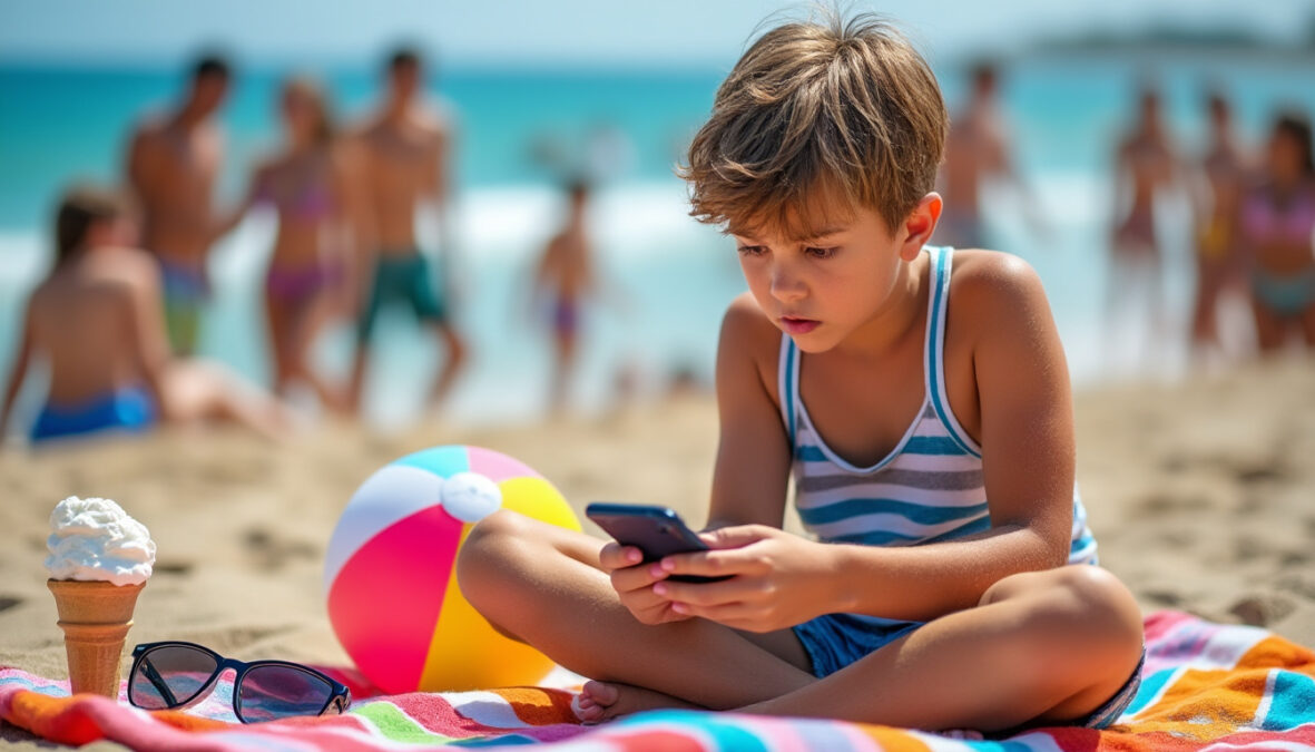 découvrez les risques liés à l'utilisation excessive des écrans par les jeunes pendant les vacances et les débats autour d'une possible interdiction des réseaux sociaux durant les congés.