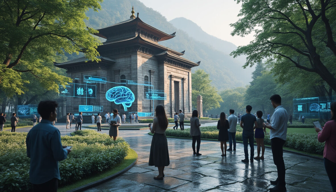 découvrez au monastère de solan une journée immersive explorant l'impact de l'intelligence artificielle sur la redéfinition de la nature humaine, mêlant réflexion, innovation et spiritualité.