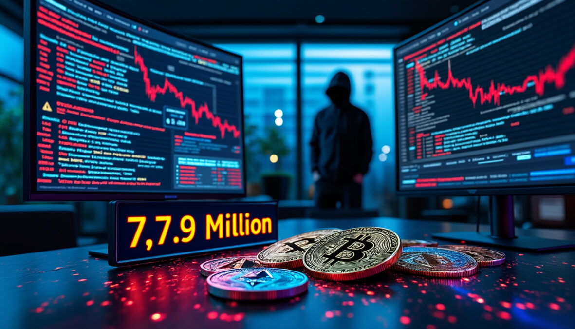 coinsbuy subit un piratage majeur de 7,9 millions de dollars, illustrant la hausse inquiétante des cyberattaques dans le secteur des crypto-monnaies.