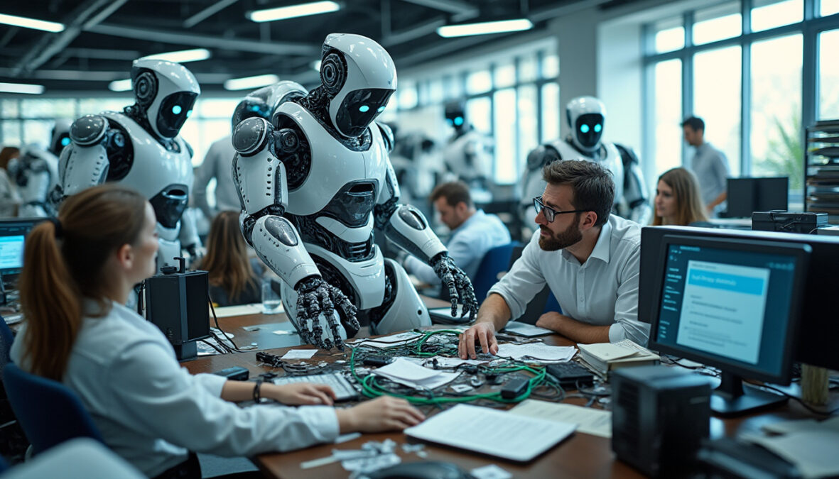 découvrez comment l'intégration des intelligences artificielles dans une entreprise a conduit à un échec spectaculaire, dépassant toutes les anticipations.