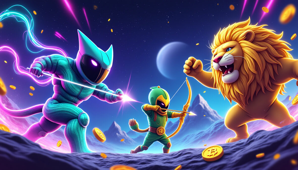 découvrez comment solana, robinhood et bnb s'affrontent dans la bataille des meme coins et qui prend la tête de cette course au sommet du marché crypto.