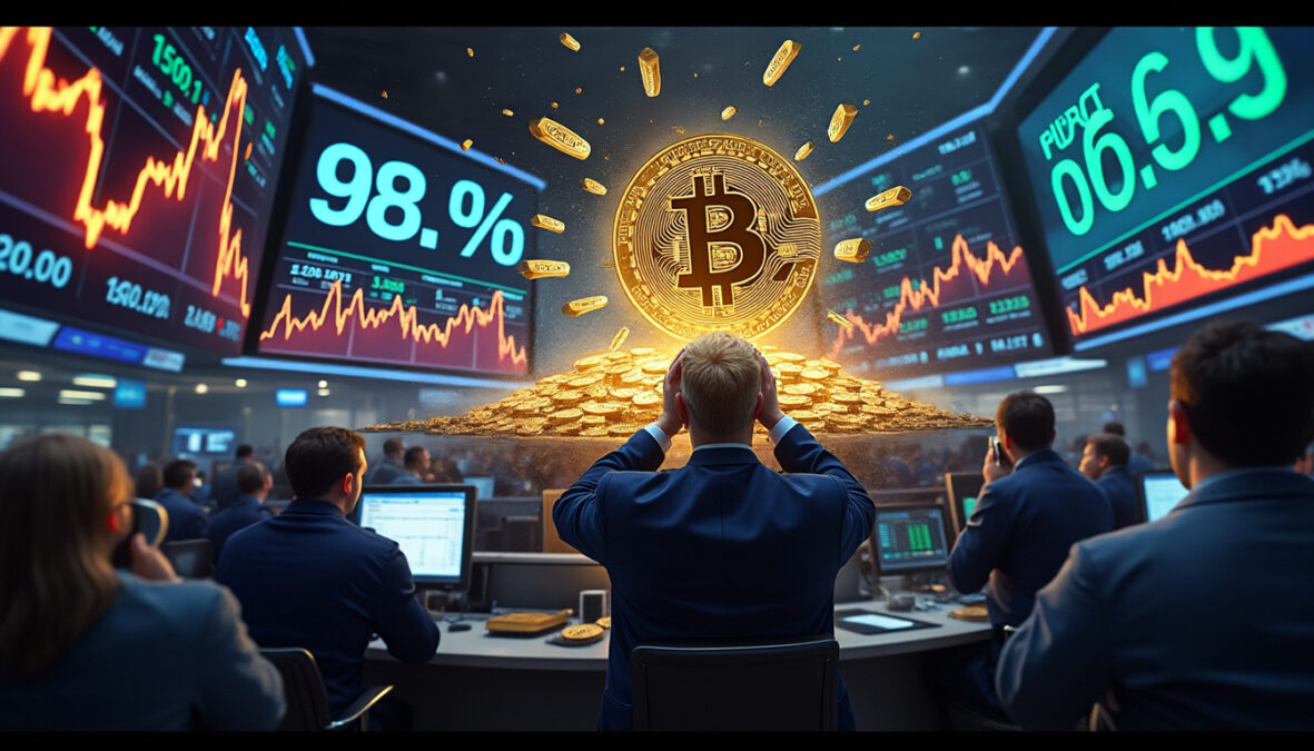 trump digital gold s'effondre de 98 % après un rug-pull rapide de 330 000 dollars, provoquant une perte massive en quelques heures.