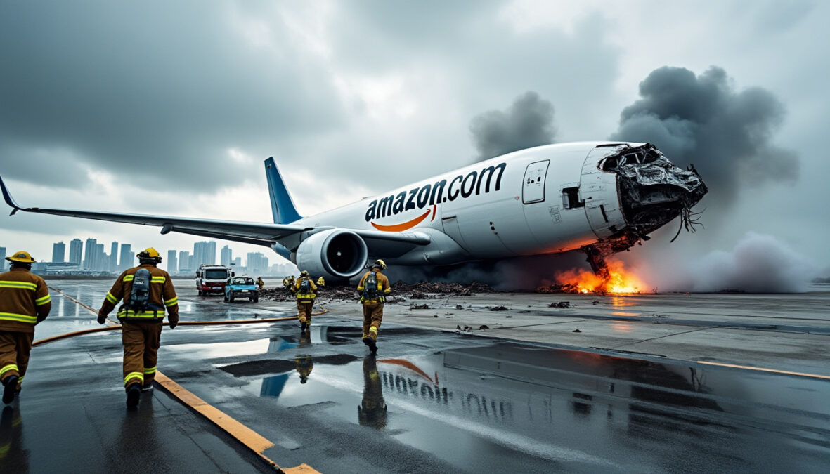 un avion-cargo d'amazon a quitté la piste à miami, causant un drame avec cinq victimes. découvrez les détails de cet accident tragique et ses conséquences.