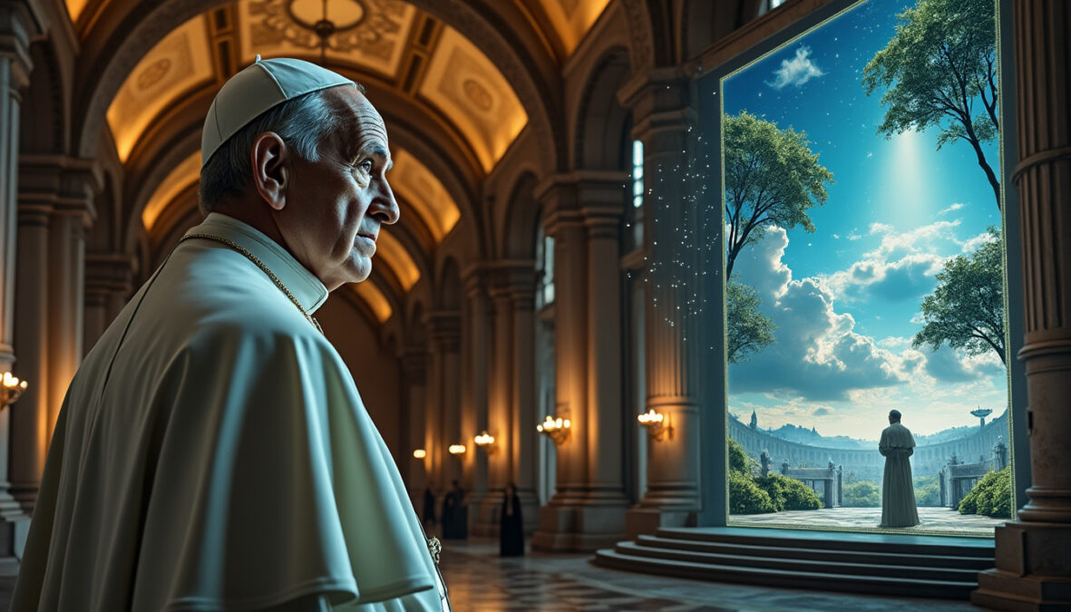 le pape met en garde contre une intelligence artificielle qui promettrait un « paradis » illusoire et rappelle les risques d’un monde dominé par les machines.