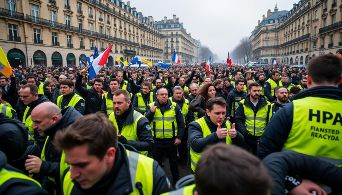 découvrez les inquiétudes suscitées par l'appel à la mobilisation des gilets jaunes le 17 octobre, marquant leur retour sur la scène publique.