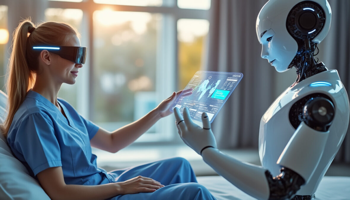 découvrez comment une intelligence artificielle avancée transforme l'hôpital en renforçant le rôle humain pour améliorer les soins et l’efficacité.