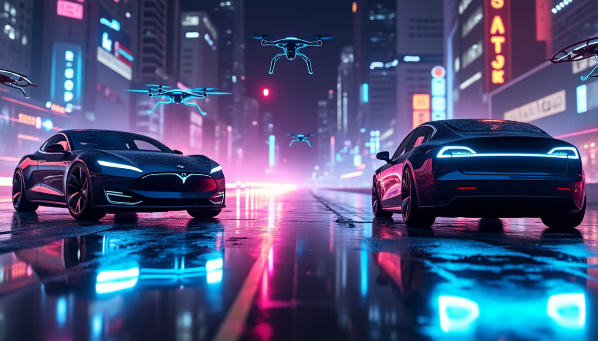 découvrez l'épisode 103 du 24 mai 2023, où l'intelligence artificielle révolutionne la guerre des voitures électriques, entre innovation technologique et enjeux industriels majeurs.