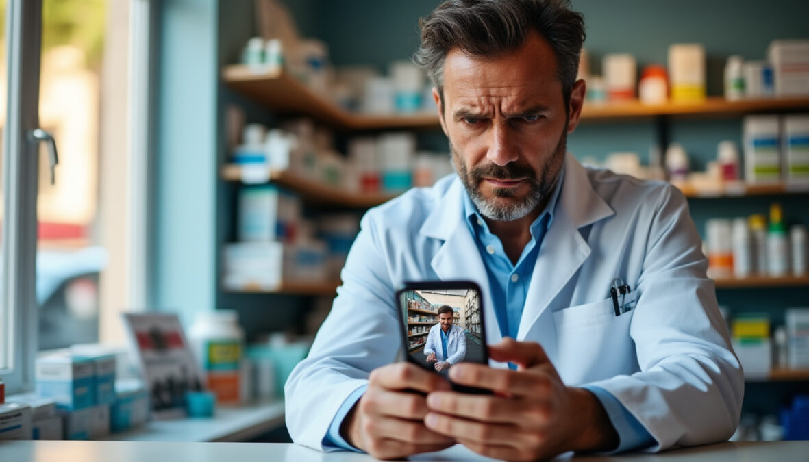 à nice, un pharmacien excédé par les vols dans son établissement a diffusé sur les réseaux sociaux le visage d’un homme suspecté.