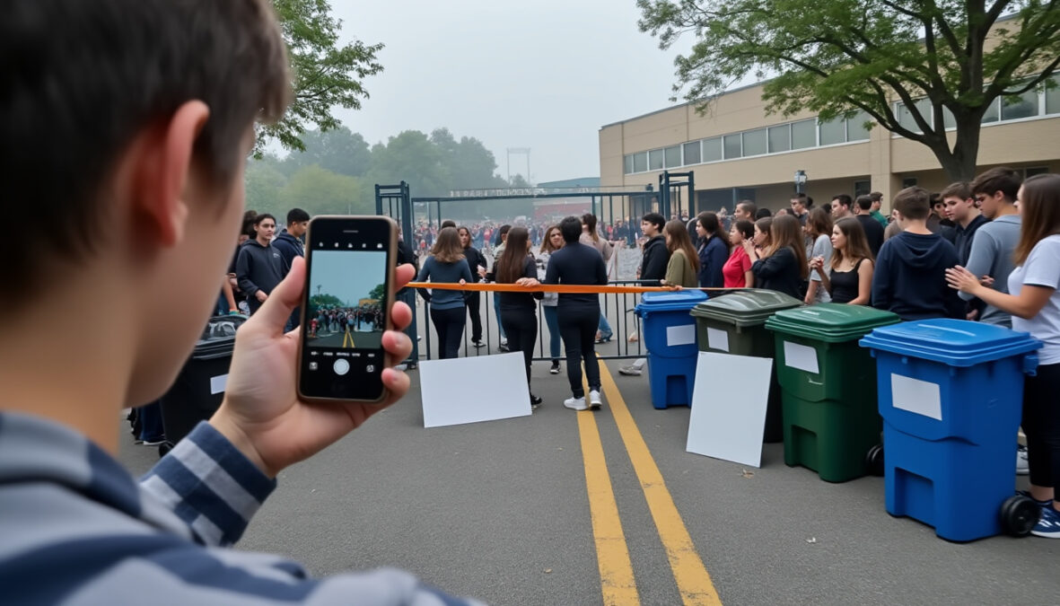 des appels à la casse aux vidéos virales, découvrez comment les réseaux sociaux amplifient les blocages de lycées et attisent la mobilisation.