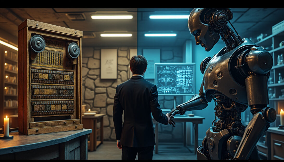 de blaise pascal à l’intelligence artificielle, explorez comment la volonté humaine dialogue avec les machines et façonne notre rapport au progrès.