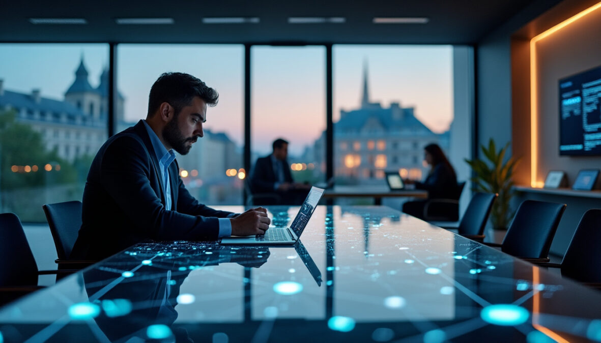 spiko mise sur la blockchain pour aider les entreprises à placer leur trésorerie. découvrez cette initiative de la french tech présentée le 14 octobre.