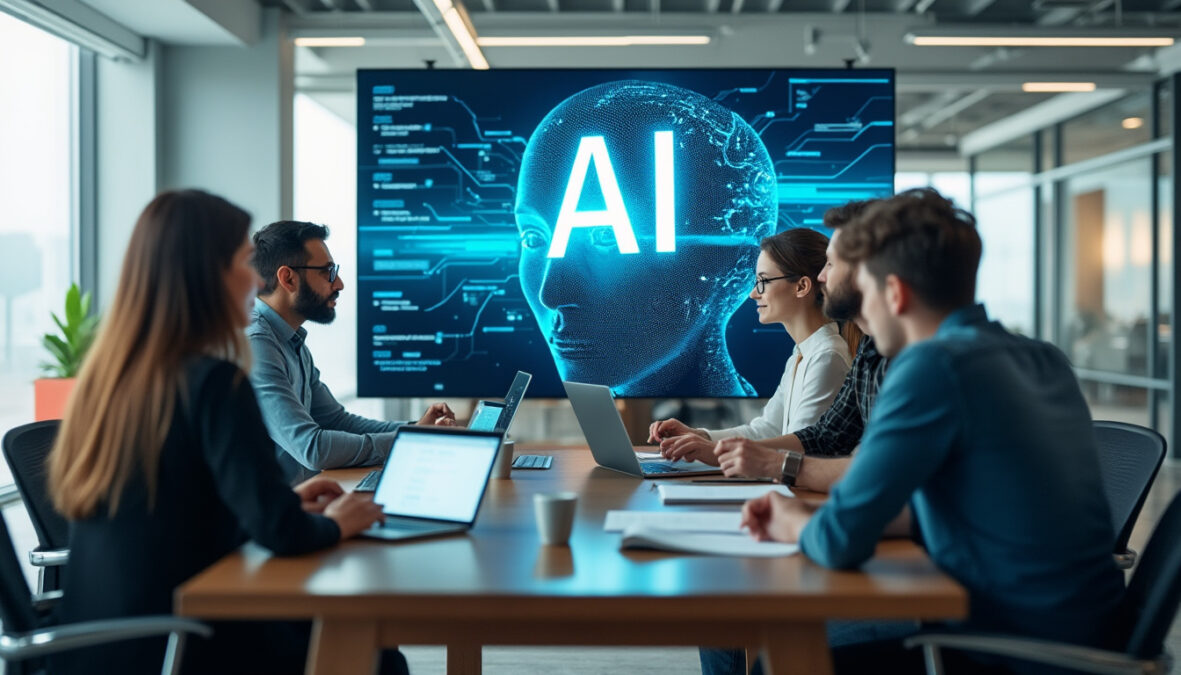 découvrez comment l’intelligence artificielle transforme le travail et pourquoi repenser notre culture professionnelle pour mieux accompagner ces changements.