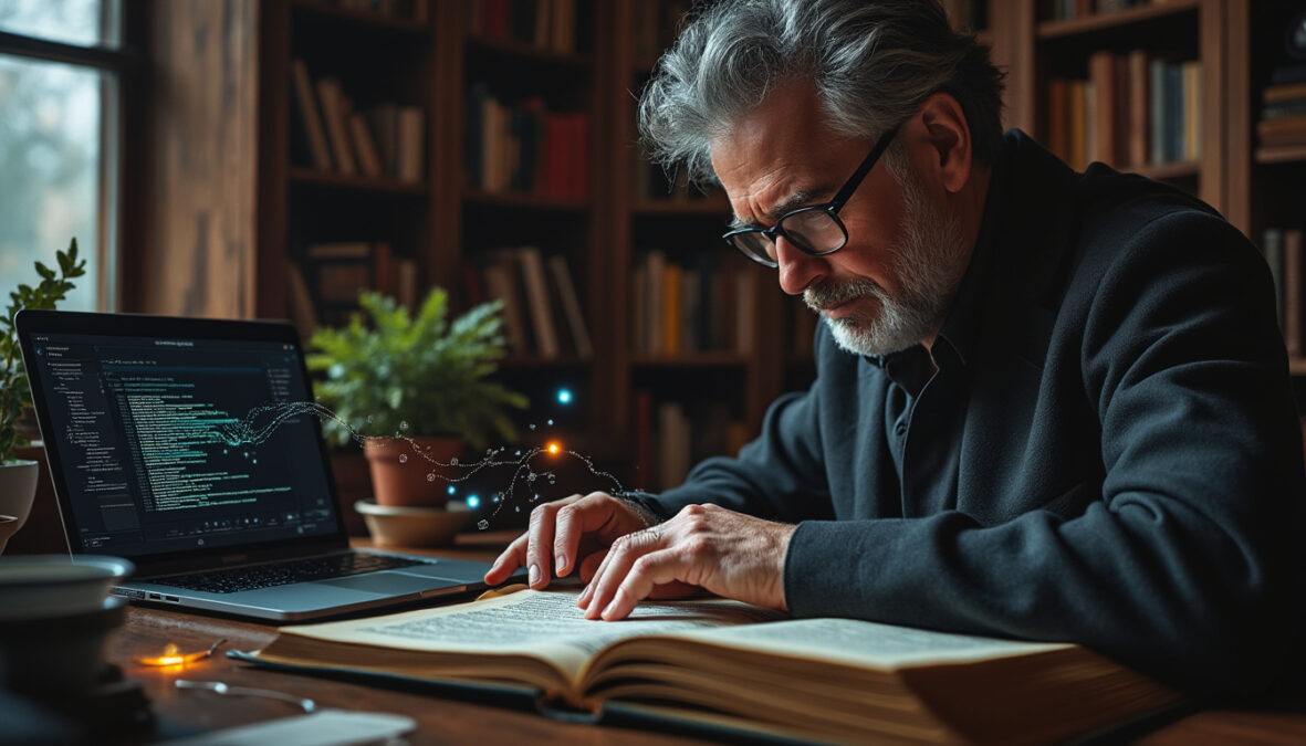 à l’heure de la révolution technologique, michel onfray relit proudhon et interroge ce que l’intelligence artificielle nous prend — ou nous apporte.