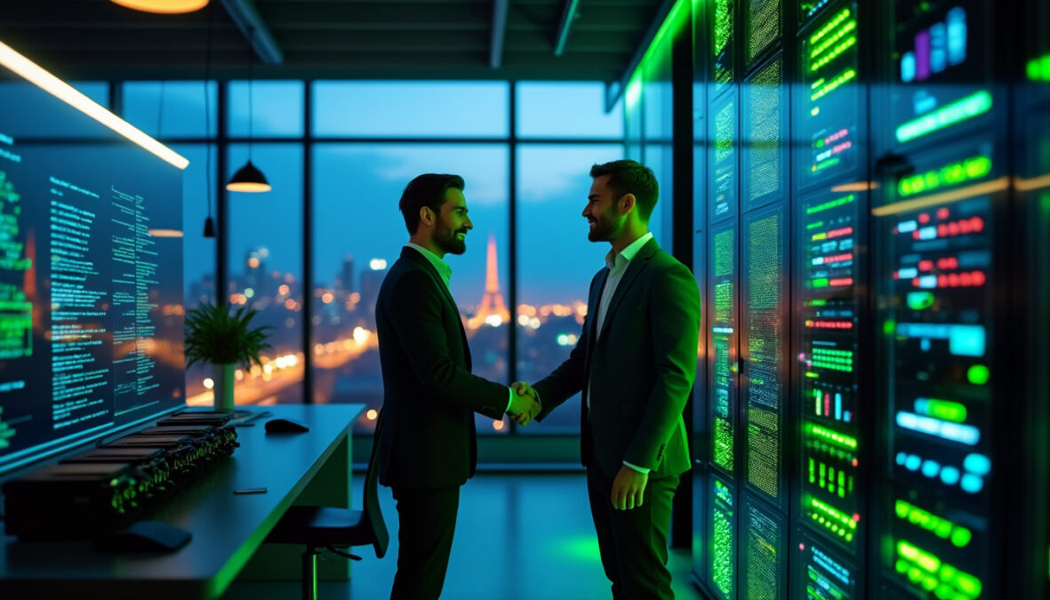 nvidia prend une participation dans une pépite française, confirmant l’intérêt du géant américain pour le potentiel de la tech tricolore.