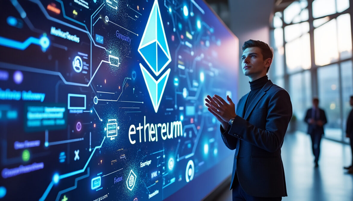 vitalik buterin salue les avancées d’ethereum, qui dépasse selon lui le simple statut de blockchain pour devenir une plateforme aux usages plus vastes.